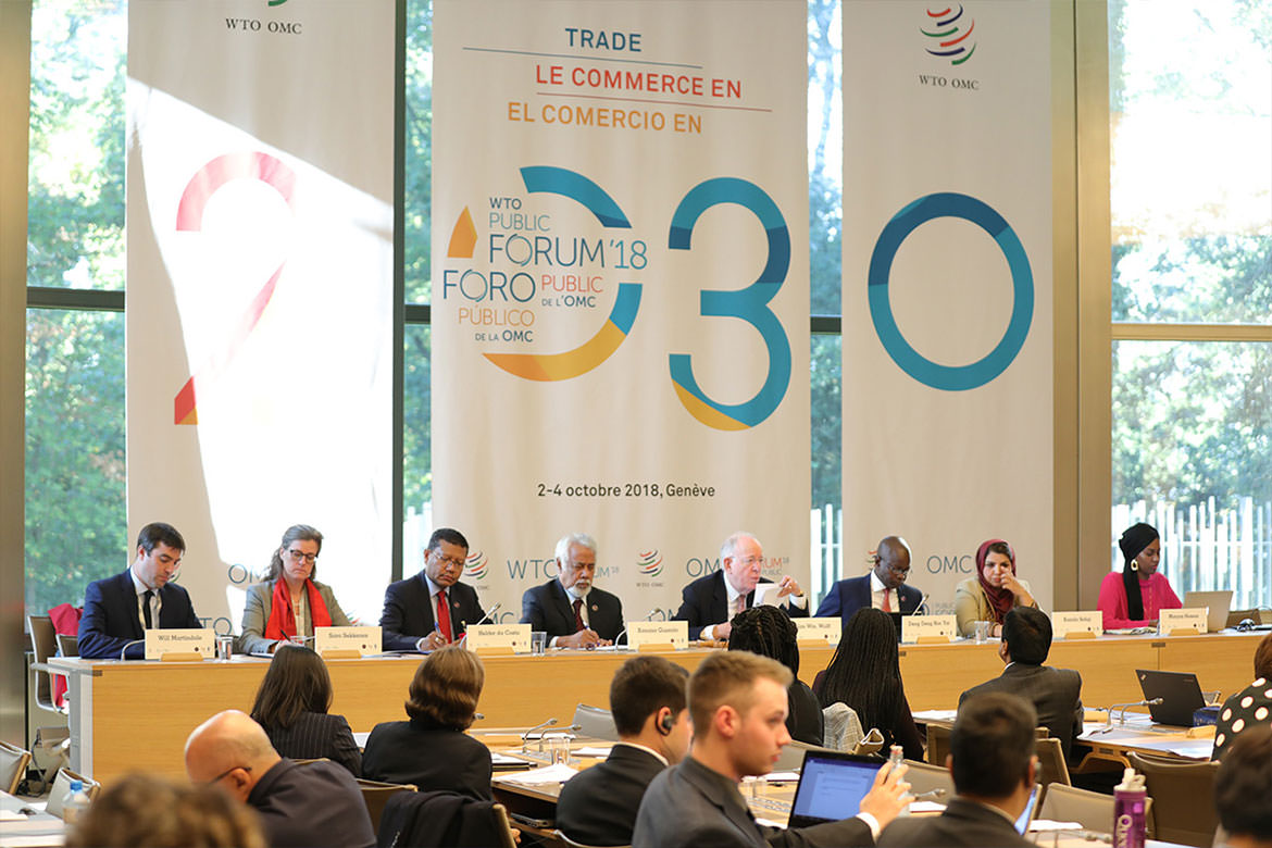 Forum pubblico dell'OMC - Il commercio nel 2030