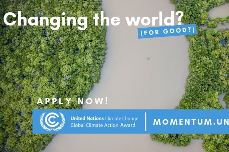 UNFCCC Momentum for Change Awards für Klimamaßnahmen 2019