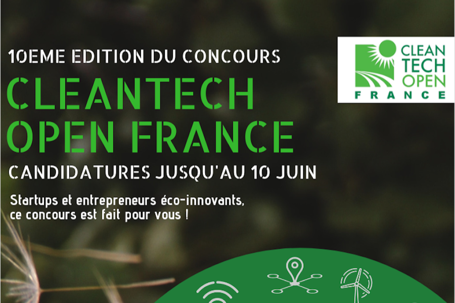 Aufruf zur Einreichung von Lösungen: Cleantech Open France 