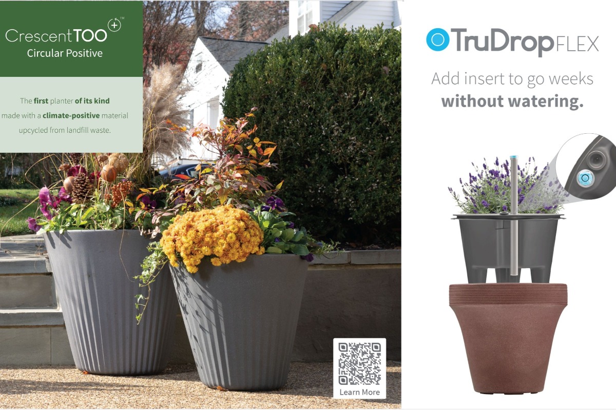 Gallery Circular Positive TruDrop Flex Planters & Inserts 1
